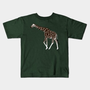 Reticulated Giraffe Kids T-Shirt